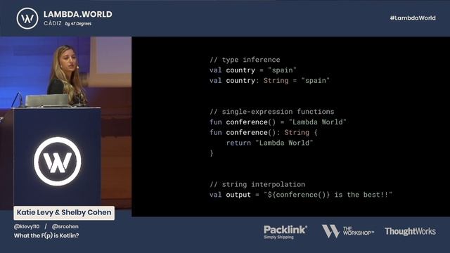 Lambda World 2019 - What the F(p) is Kotlin? - Katie Levy & Shelby Cohen смотреть онлайн