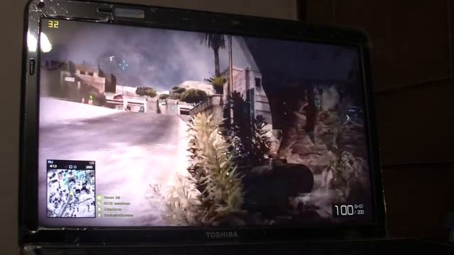 Toshiba L755D S5279 / APU A6-3400M / Battlefield Bad Company 2 Gaming смотреть онлайн