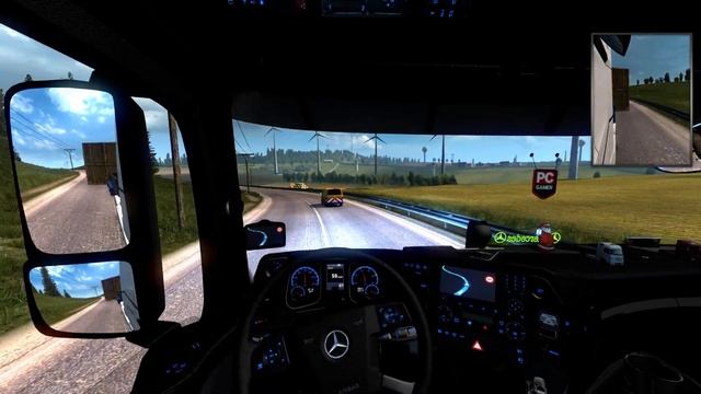 ETS 2 | Mercedes Actros | Heavy cargo смотреть онлайн