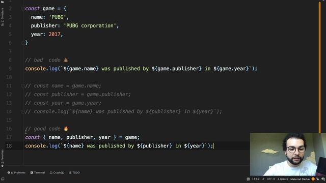 Javascript ES6 Tutorial for beginners | ECMAScript 6 смотреть онлайн