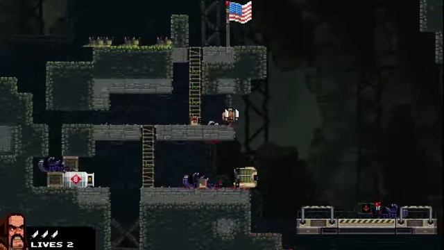 Broforce #9: Obcy: Ósmy pasażer nostromo [HARD] смотреть онлайн
