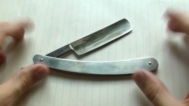 Советская опасная бритва. Заточка опаски. смотреть онлайн