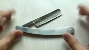 Советская опасная бритва. Заточка опаски.