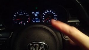 Kia Rio Xline - активация круиз-контроля