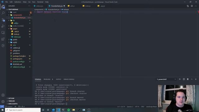 Youtube API to fetch data display channel statistics/videos in Next.js with tailwindcss. смотреть онлайн