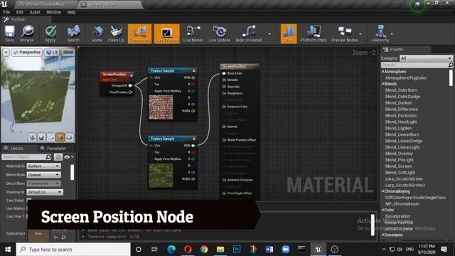 M24: Screen Position Node | UE4 Beginner's Material Tutorial Series смотреть онлайн