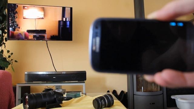 Samsung UE46F8000 + Galaxy S3 - Screen Mirroring Allshare Cast