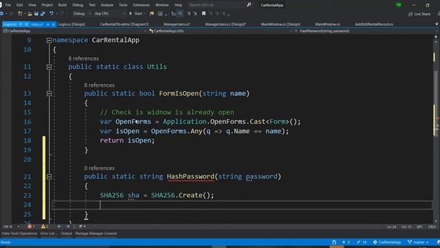Building a C# Winforms Application - Manage User Password And Active Status | Trevoir Williams смотреть онлайн