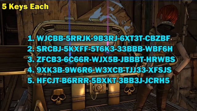 Borderlands 1 Shift Codes 25 Golden Keys All Platforms смотреть онлайн