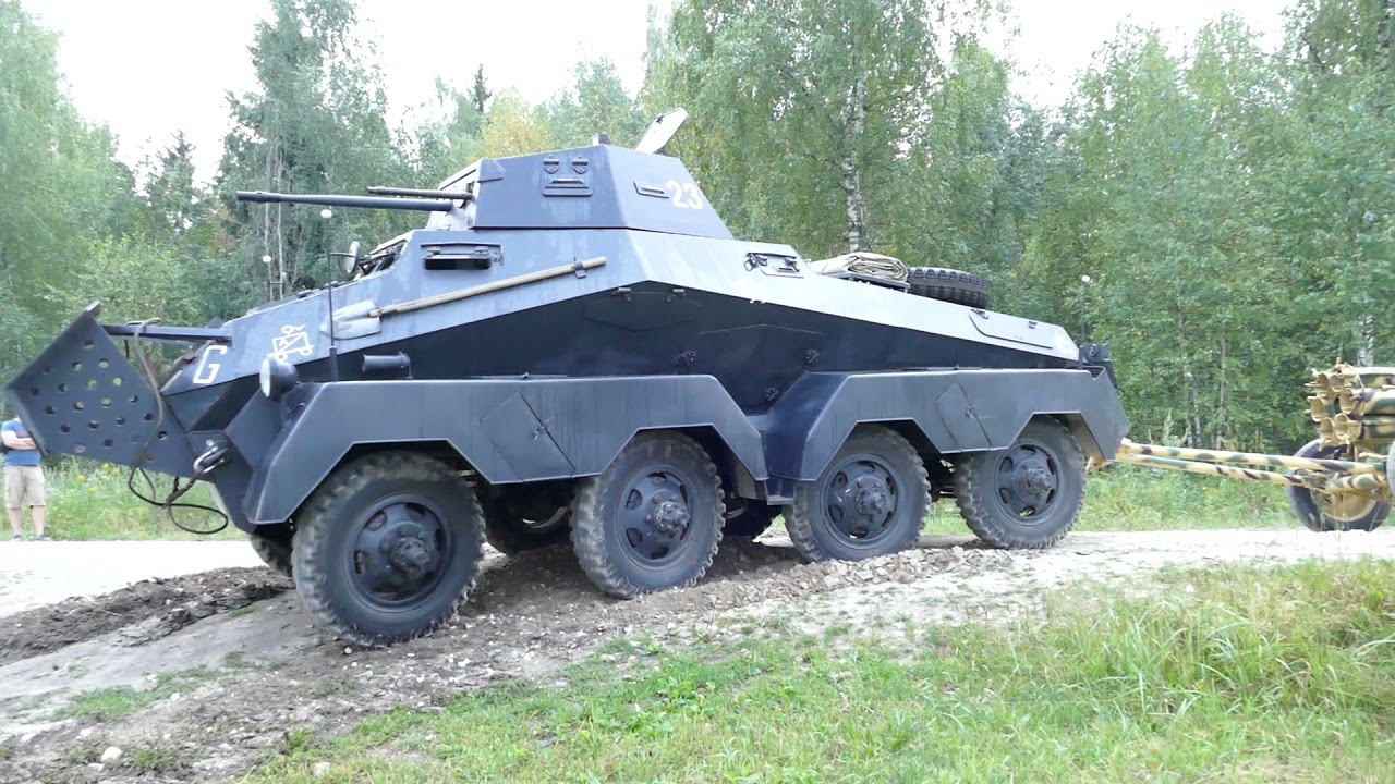 Sd.Kfz.231 (8 Rad) на Моторах Войны 2021 смотреть онлайн