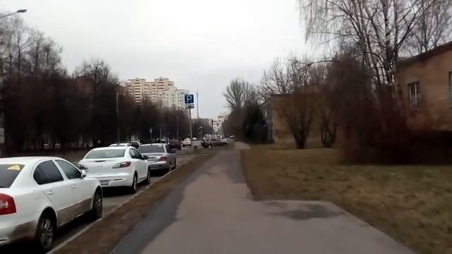 Москва 1565 Бобруйская улица зима день