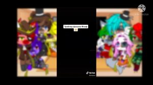 реакция Фнаф 1 и Фнаф 9 на тик ток