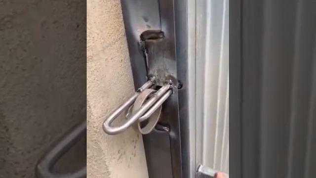 Крепкий и надежный механический замок своими руками для откатных ворот смотреть онлайн