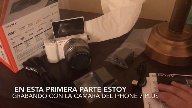 CAMARA SONY ALPHA 5100 LA TENGO A PRUEBA