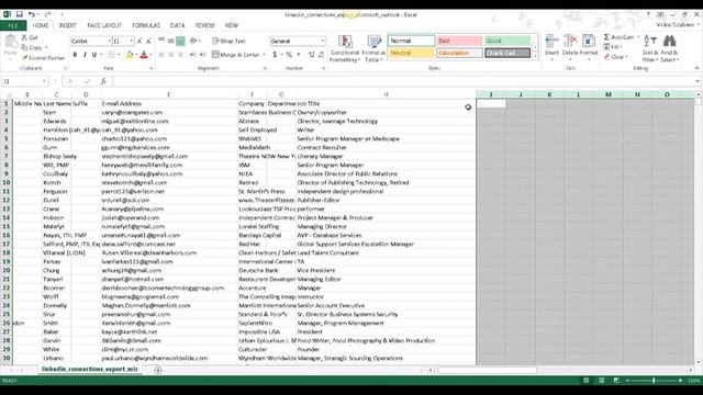 How to Export Your LinkedIn Contacts to Excel: LinkedIn Optimization смотреть онлайн