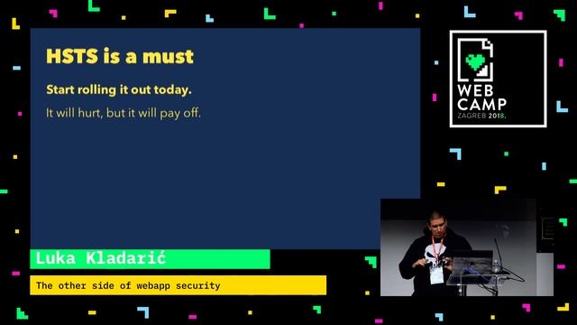 Luka Kladaric - The other side of webapp security - WebCamp Zagreb 2018 смотреть онлайн