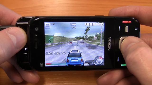 Asphalt 4 Elite Racing on a Nokia N85 N-Gage смотреть онлайн
