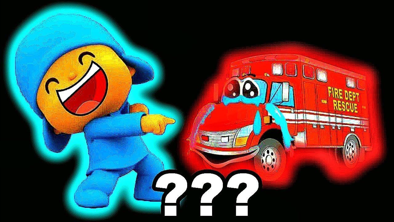 Pocoyo & Truck Go Away Sound Variations In 66 Seconds