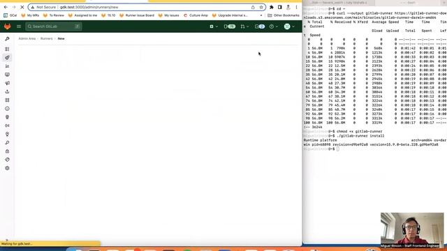 New runner creation workflow demo смотреть онлайн