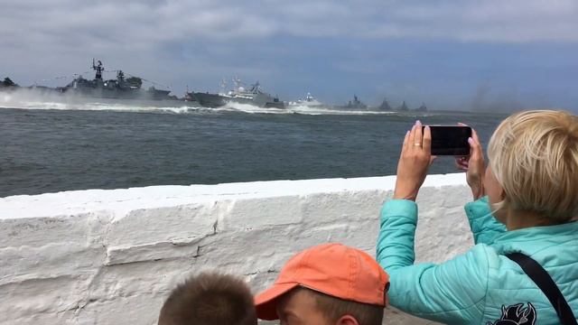 Посетили парад ВМФ 30.07.2023 в Балтийске смотреть онлайн