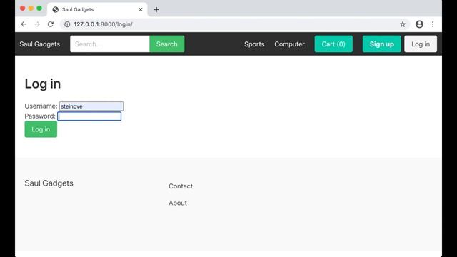 User accounts - How to build an E-commerce website using Django 3 and Vue.js - Part 15 смотреть онлайн