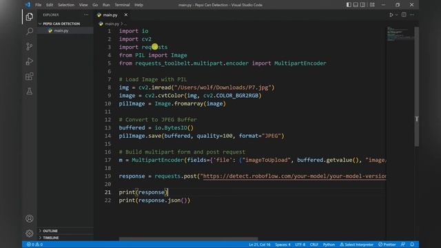 التعرف على اي عنصر مع بايثون والذكاء الاصطناعي | Object Detection with Python & AI смотреть онлайн