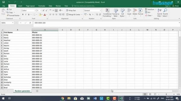 How to import contact numbers from Excel file to Android phone |Excel to Phone contacts