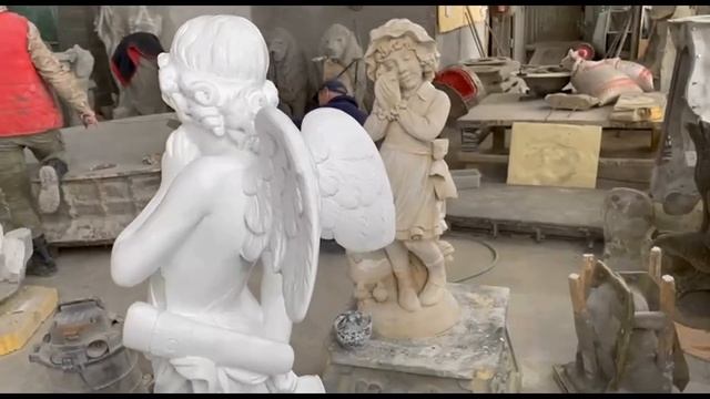 Садовая скульптура купидон 110 см смотреть онлайн