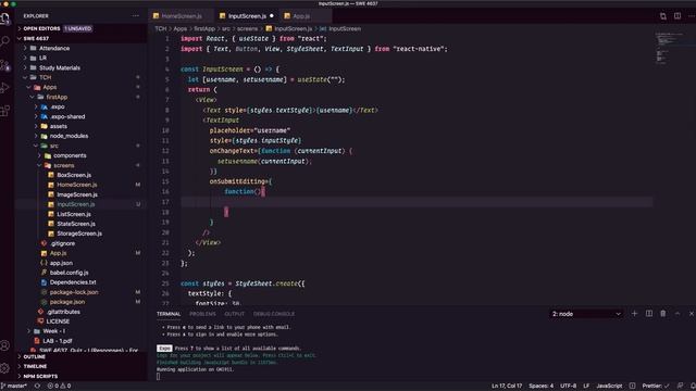 Input Components | React Native Tutorial For Beginners (In Bangla) | SWE 4637 смотреть онлайн