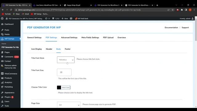 Demo Video on PDF Generator For WordPress|| Create PDF of Pages, Products, and Posts|| Version 202 смотреть онлайн