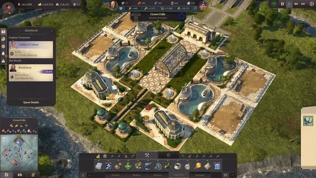 ANNO 1800 Sunken Treasures #28 A Zoo marks the End ... for now || DLC English Let's Play City смотреть онлайн