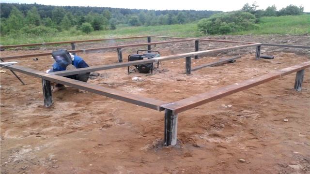 Фундамент из винтовых свай | технология монтажа смотреть онлайн