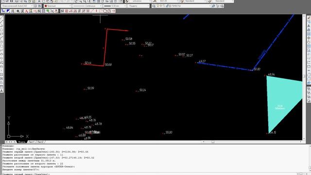 Геодезия в AutoCAD. Topomap-обміри. смотреть онлайн