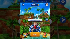 Sonic dash main menu theme