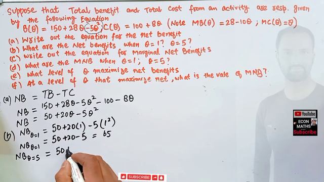 value of output that maximizes Net benefit from total benefits and total cost. marginal net benefi смотреть онлайн