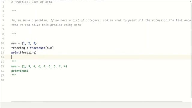 Python with Anvita #66 - Python programming from scratch for beginners - sets revision смотреть онлайн