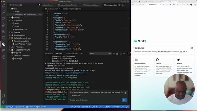 Nuxt Ionic, Build An Ionic Capacitor Starter App смотреть онлайн