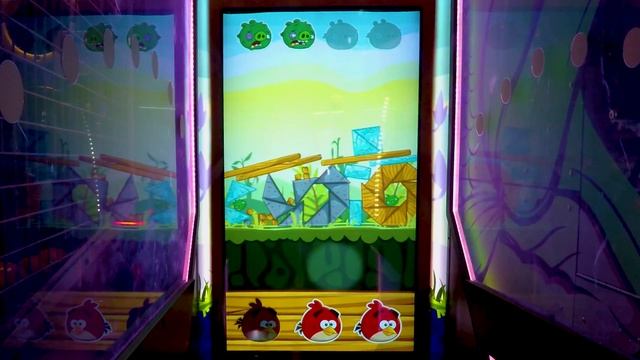 Arcade Game Angry Birds ARCADE Edition 4 Player Versus! смотреть онлайн