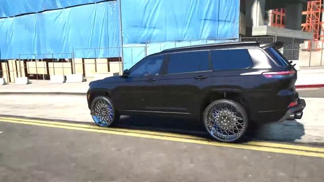 2022 grand cherokee L trackhawk | GTA 5 Mods смотреть онлайн