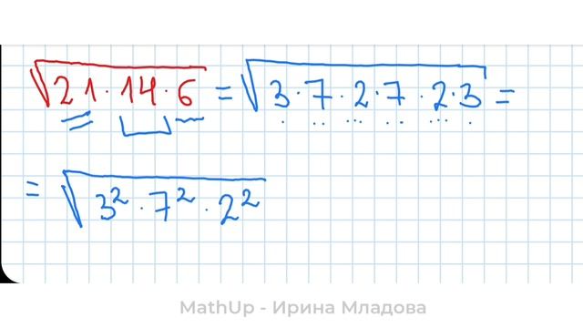 Корень из произведения | Профильная математика смотреть онлайн