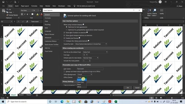 Microsoft Excel 2016 File Menu bar Full Details | all about File Tab of MS Excel in hindi | смотреть онлайн