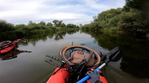 Тусим на пороге в Курбатово и далее сплавляемся по Ранове и Проне с велосипедами