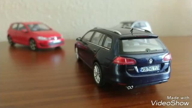 GOLF MK7 - Miniatura Golf Variant escala 1/43 смотреть онлайн
