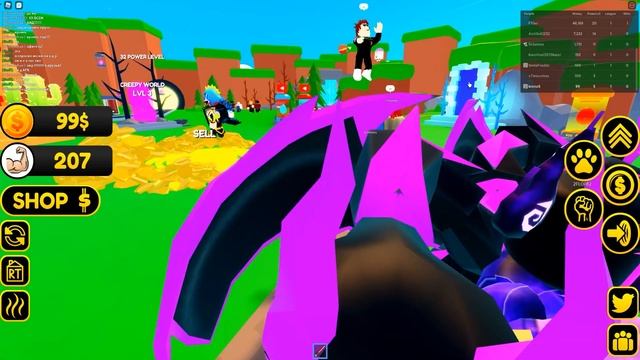 СТАЛ САМЫМ СИЛЬНЫМ КАЧКОМ В МИРЕ! ВСТРЕТИЛ РАЗРАБОТЧИКА АИДА В ROBLOX Infinity Power Simulator 2 ? смотреть онлайн