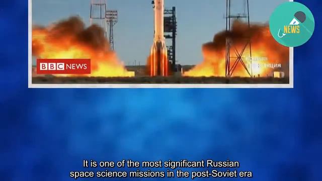 Blast-off for Russian rocket carrying telescope смотреть онлайн