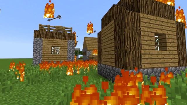Minecraft Skeleton-powered Flamethrower