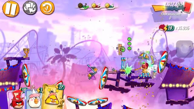 Angry Birds 2 - Episode #94 - Step Shape Bird Empire смотреть онлайн