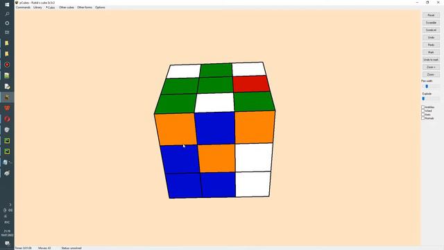 Пример сборки 3x3x3 моим новым методом смотреть онлайн