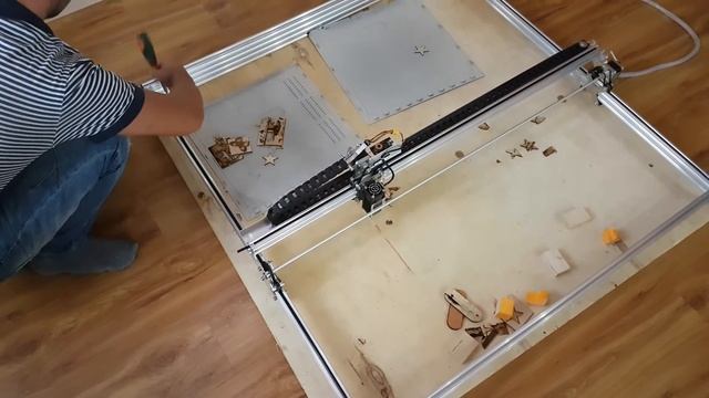 Натяжение ремня GT2 6 на лазерном гравере смотреть онлайн