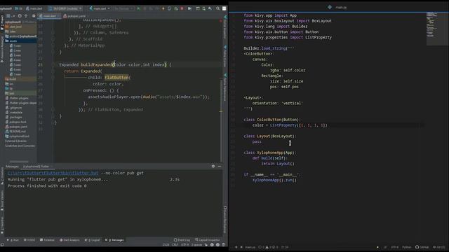 Kivy vs Flutter : Xylophone App смотреть онлайн